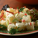 Festive Warm Idaho Potato Salad