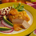 Cerdo con Frutas