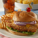 Midwestern Pork Tenderloin Sandwich