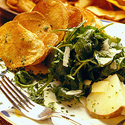 Arugula Salad with Crisp Idaho Potatoes